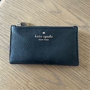 Kate Spade Black Leather Wallet